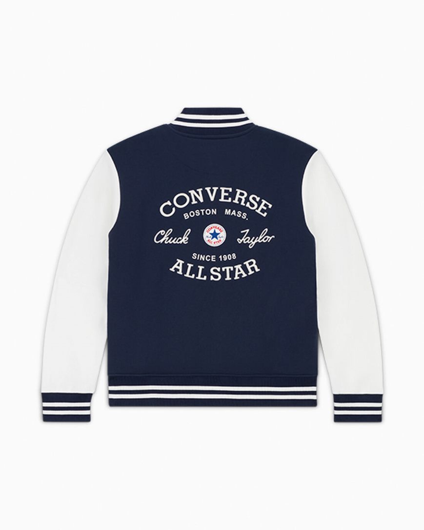 Jacheta Bomber Barbati Converse All Star Patch Obsidienne | RO HTSXL671